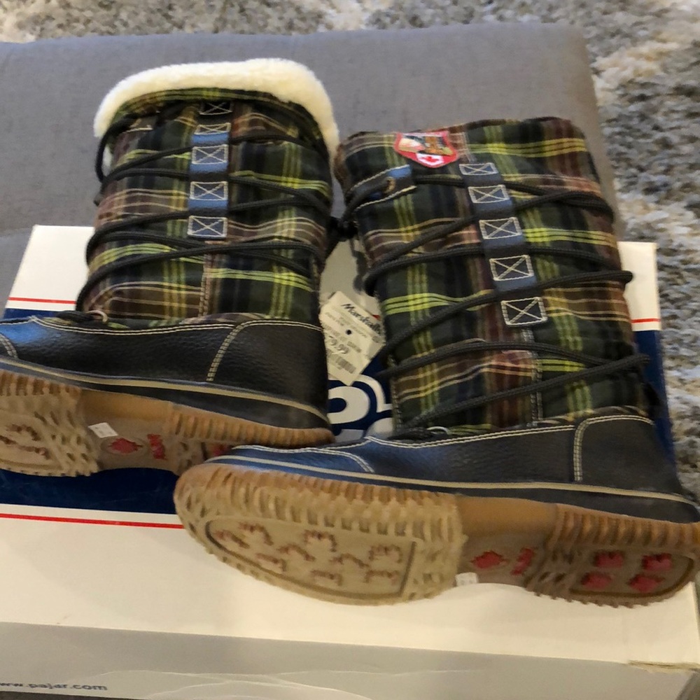 Leather Andree waterproof boots Rubber sole